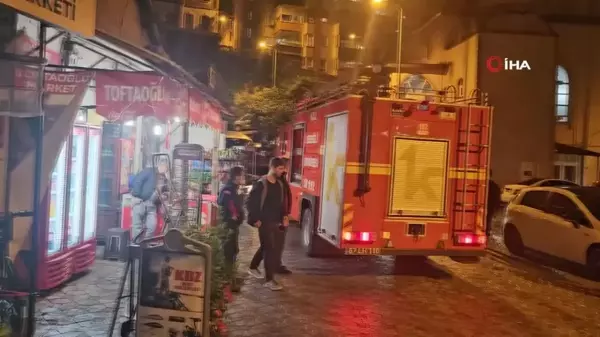 Karadeniz Ereğli'de Av Malzemeleri Dükkanında Yangın