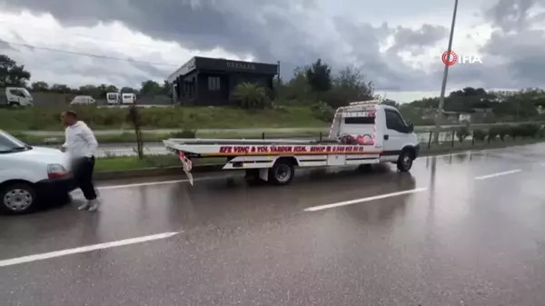 Sinop'ta Trafik Kazasında 4 Yaşındaki Çocuk Yaralandı