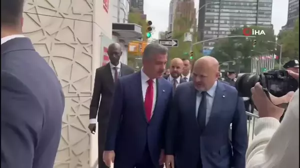 Cumhurbaşkanı Erdoğan, UCM Başsavcısı Han'ı kabul etti