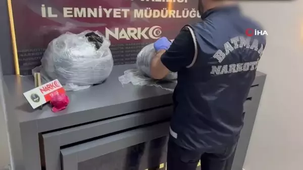 Batman'da Uyuşturucu Operasyonu: 2 Tutuklama