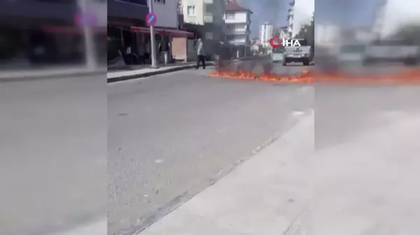 Fındık Üreticisi İstediği Fiyatı Alamayınca Fındığını Yaktı