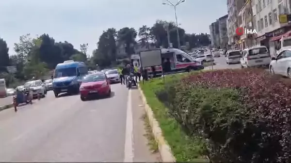 Sinop'ta Motosiklet Kazası: 1 Yaralı