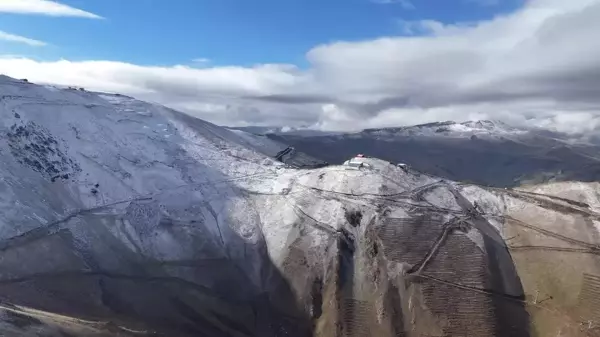 Palandöken Dağı'na İlk Kar Düştü