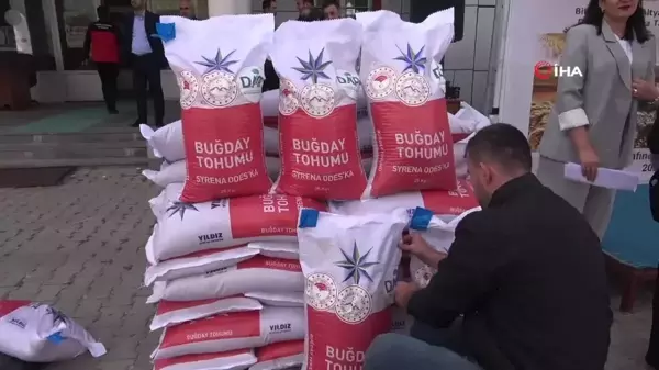 Ağrı'da 300 Ton Sertifikalı Buğday Tohumu Dağıtıldı