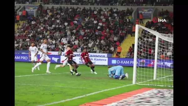 Trendyol Süper Lig'de Gaziantep FK ve Beşiktaş 1-1 Berabere Kaldı