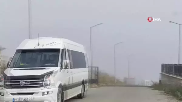 Ardahan'da Yoğun Sis Etkili: Görüş Mesafesi 15 Metreye Düştü