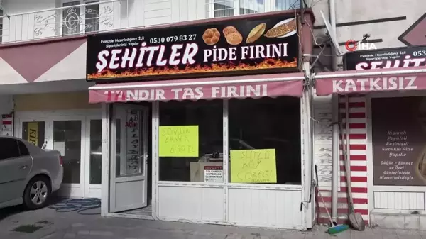 Bu fırında şehit ailelerine ekmek ücretsiz, gazilere ise yarı fiyatına