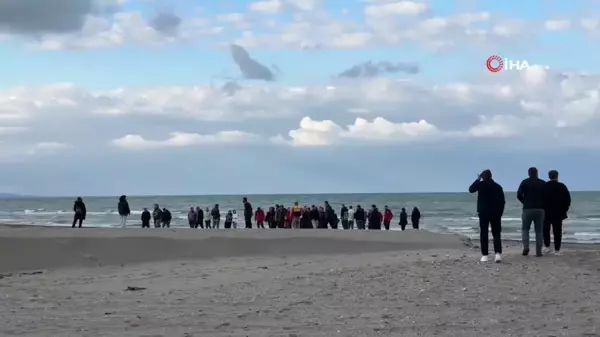 Eşinden Şiddet Gören Kadın, Dalgıç Polisler Tarafından Kurtarıldı