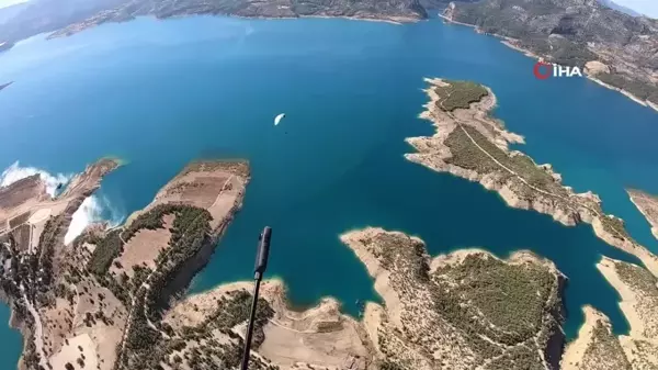 Ermenek Yamaç Paraşütü Tutkunlarının Yeni Gözdesi