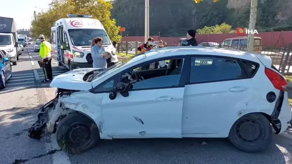 Samsun'da Trafik Kazası: 3 Yaralı