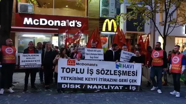 DİSK'ten McDonald's'a Boykot Çağrısı