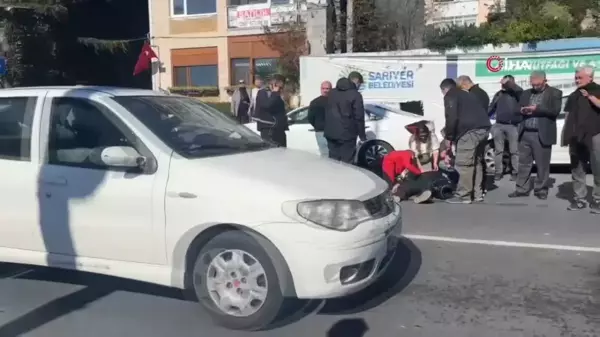 Lüks Cipe Çarpan Motosikletli Zabıta Yaralandı, Sürücü Gözyaşlarına Boğuldu