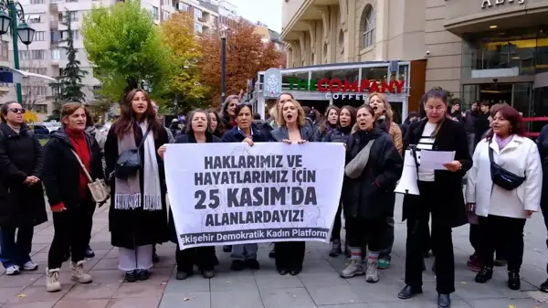 Eskişehir'de Kadına Yönelik Şiddetle Mücadele Yürüyüşü Daveti