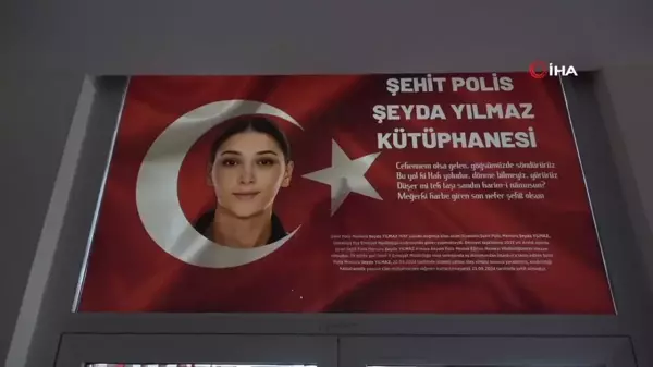 Ağrı'da Şehit Polis Şeyda Yılmaz Kütüphanesi açılışı gerçekleştirildi