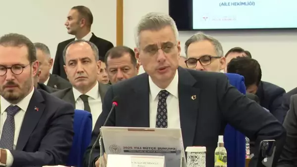 TBMM Plan ve Bütçe Komisyonu... Bakan Memişoğlu: 