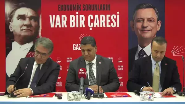 CHP'nin Ekonomi Turu Gaziantep'te Başladı.