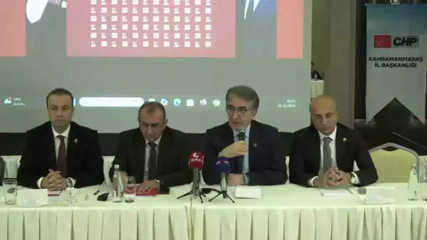 CHP'nin Ekonomi Heyeti Kahramanmaraş'ta... Volkan Demir: 