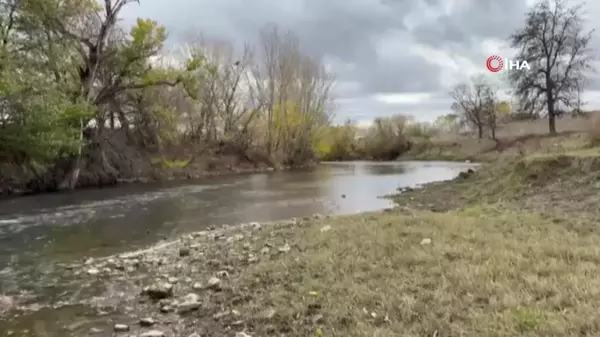 Edirne'de Tunca Nehri'nde Kuraklık Alarmı