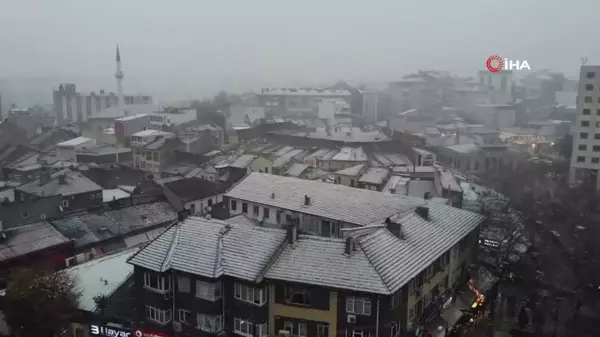 Eskişehir'de Yılın İlk Karı Düştü