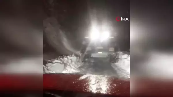 Ordu'da Kar nedeniyle Mahsur Kalan 4 Kişi için Arama Çalışmaları Devam Ediyor