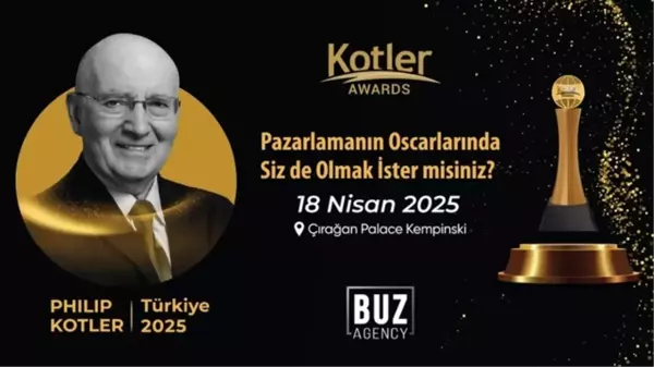 Türkiye'de ilk defa düzenlenen Kotler Awards'e Başvurular Başladı