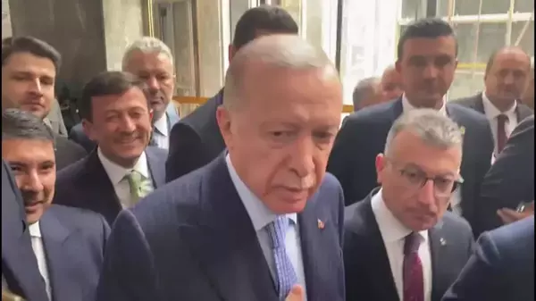 Cumhurbaşkanı Erdoğan Grup Toplantısı Sonrası Bahçeli'nin 