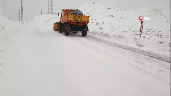 Siirt'te Kar Nedeniyle Kapanan Yollar Açıldı