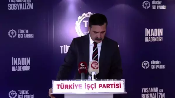 Tip Genel Başkanı Erkan Baş: Saray'ın Ejder Meyveli Bütçesi Büyüdükçe Boğazımıza Girecek Ekmek Azalıyor