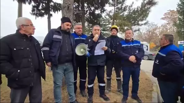 Maden İşçileri Özelleştirmeye Karşı Ankara'ya Yürüdü