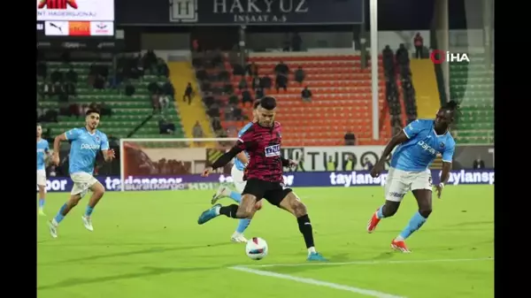 Alanyaspor, Trabzonspor'u 2-1 mağlup etti