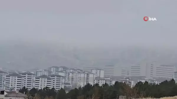 Elazığ'da Yüksek Kesimlerde Sis Etkili Oluyor