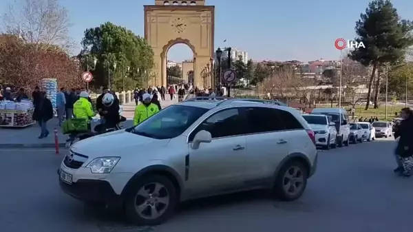 Samsun'da Motosiklet Sürücülerine Denetim