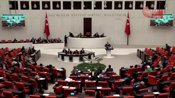 TBMM Genel Kurulu... İyi Partili Rıdvan Uz: 