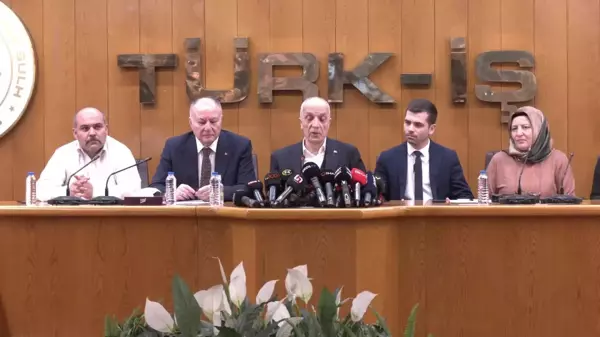 Türk-İş Asgari Ücret Teklifini Açıkladı.... Atalay: