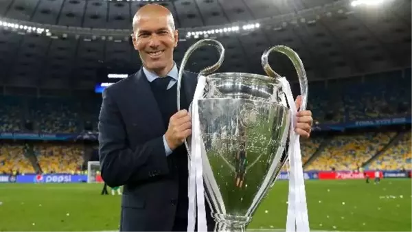 Zidane, Real Madrid'le çıktığı 9 finalin hiçbirini kaybetmedi