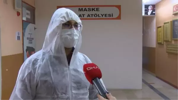 Son dakika haberi: KÜÇÜKKÖY'DEN ÇEKYA'YA LİSELİLERİN MASKE İHRACATI