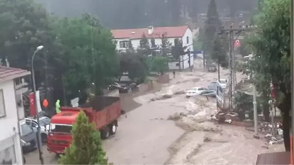 Son dakika haberi | Azdavay'da sağanak sele neden oldu