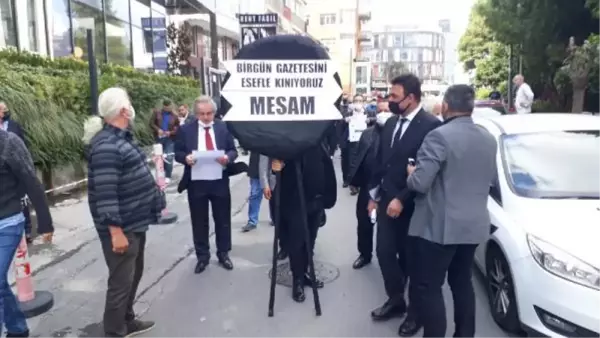 MESAM'DAN SİYAH ÇELENKLİ PROTESTO