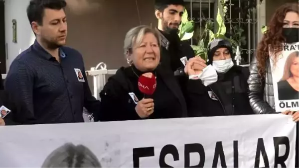 AVCILAR'DA KIZI ÖLDÜRÜLEN GÖZÜ YAŞLI ANNE DAMADIMIN OĞLU İLE SONUNA KADAR EL ELE DAVACIYIZ