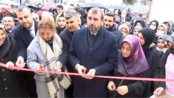 GÜNGÖREN'DE YAPIMI TAMAMLANAN HANIMELİ KONAĞI TÖRENLE HİZMETE AÇILDI