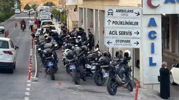 Şanlıurfa'da Motosikletli Yunus Polisleri Kaza Geçirdi