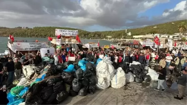 Muğla ve Bodrum'da Deniz Temizliği Etkinliği