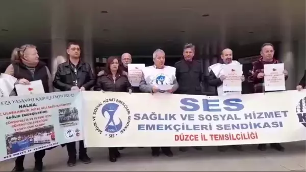 Sağlık Emekçileri, Sağlıkla İlgili Yasa Teklifinin Geri Çekilmesini İstiyor