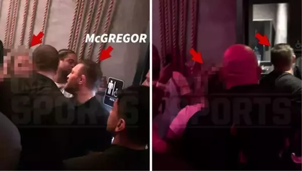 McGregor'un kendisini tecavüzle suçlayan kadını tuvalete götürdüğü ana ait video ortaya çıktı