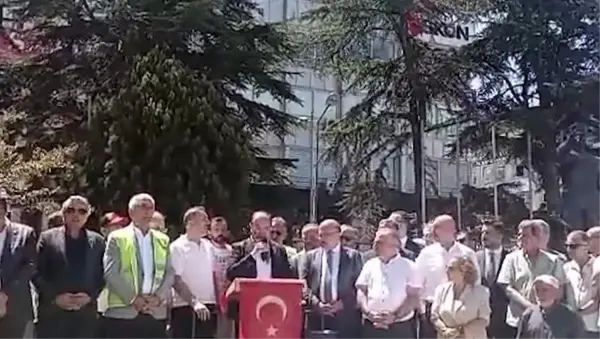 Tokat Halkı Maden Sondaj Çalışmalarını Protesto Etti