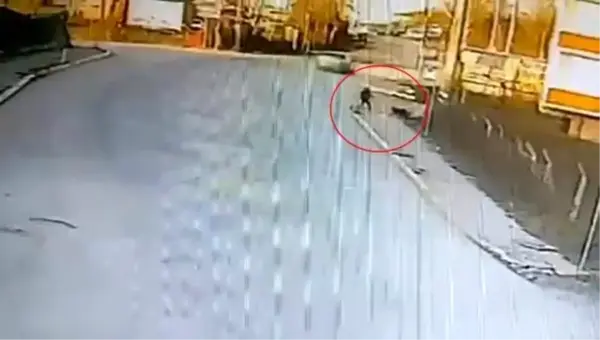 Okul yolunda köpek saldırısına uğrayan çocuğu çevredekiler kurtardı