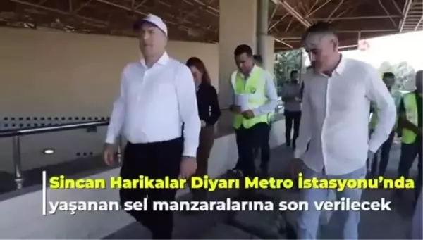 Harikalar Diyarı Metro İstasyonu'na sel sorunu için çözüm