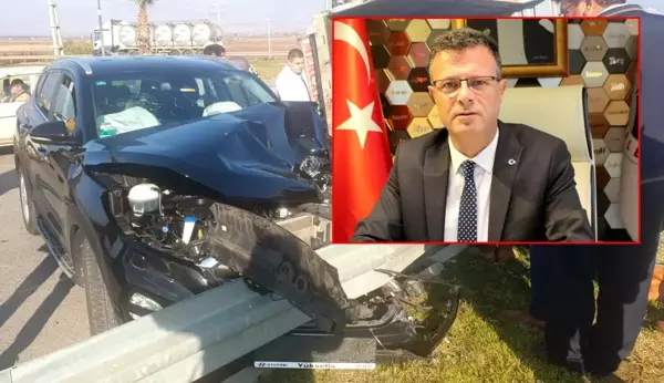 Trafik kazasında yaralananlara ilk müdahaleyi belediye başkanı yaptı