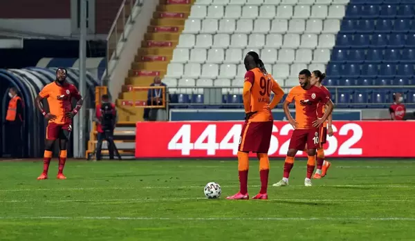 Galatasaray, Kasımpaşa'ya deplasmanda 1-0 yenildi