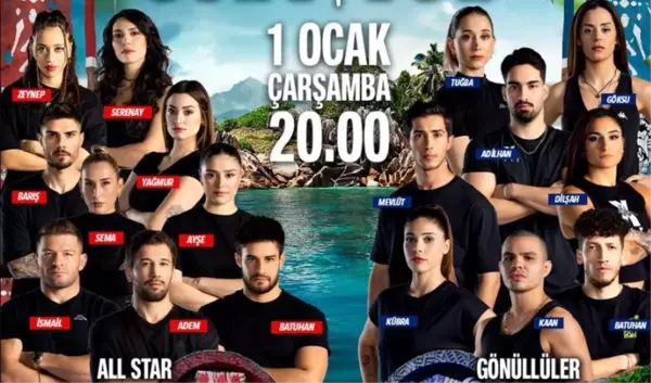 Survivor yarışmacıları kim? 2025 Ünlüler - Gönüllüler yarışmacıları!